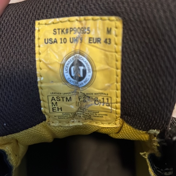 Caterpillar Threshold Waterproof Steel toe work boot - Picture 4 of 5